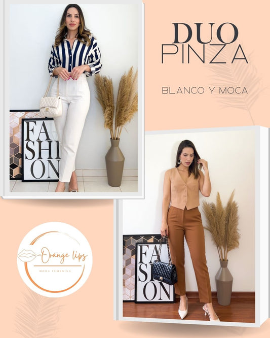 DUO PANTALON PINZA