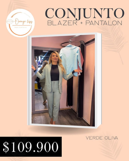 CONJUNTO PANTALON + BLAZER