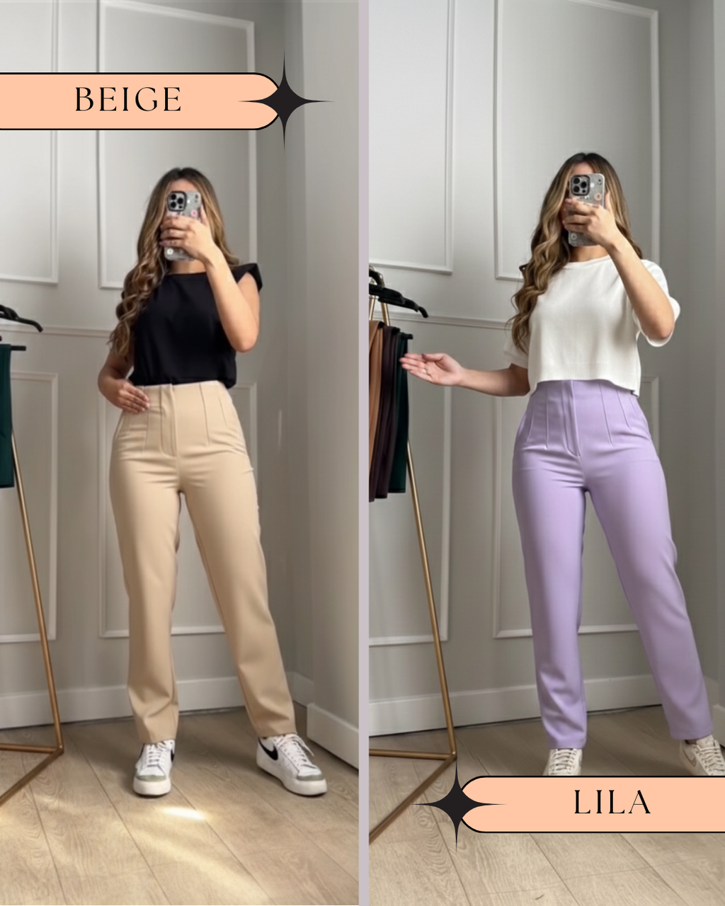 DUO PANTALON PINZA NUEVOS TONOS