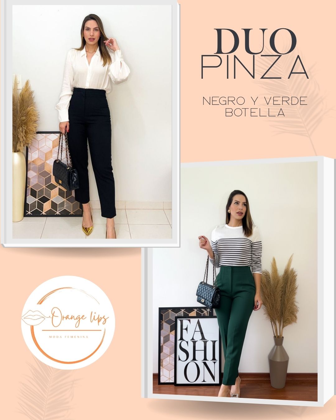 DUO PANTALON PINZA
