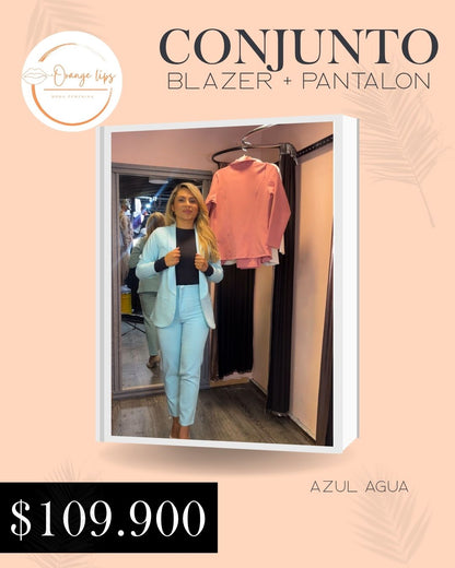 CONJUNTO PANTALON + BLAZER