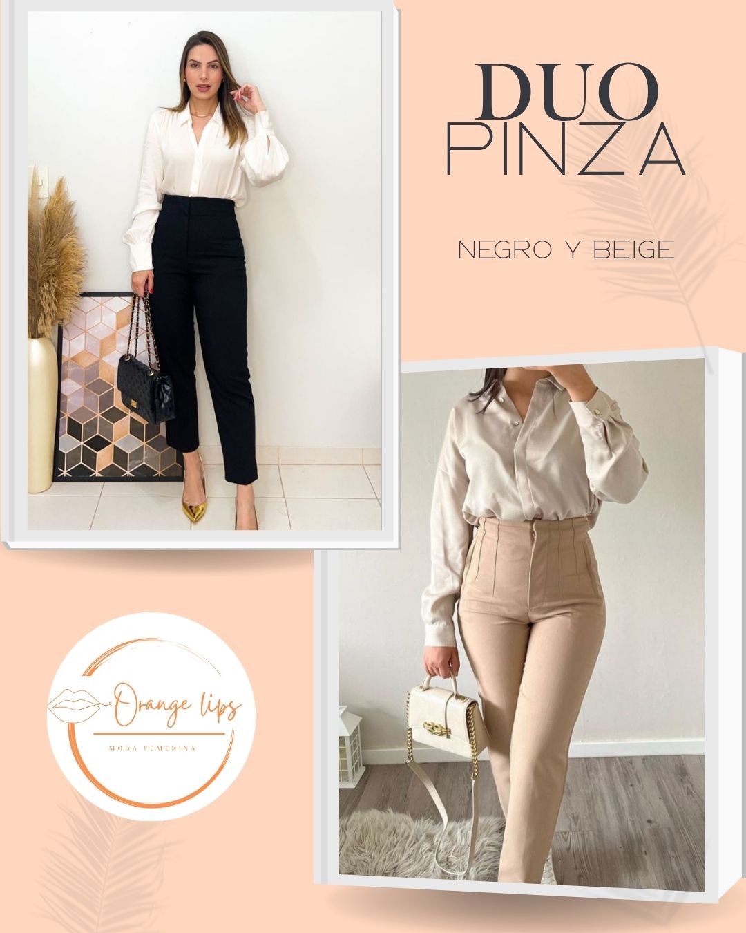DUO PANTALON PINZA
