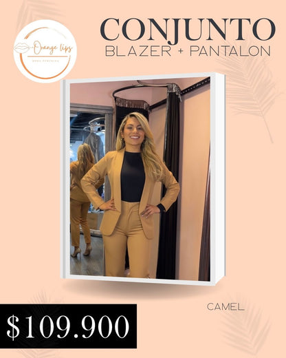 CONJUNTO PANTALON + BLAZER
