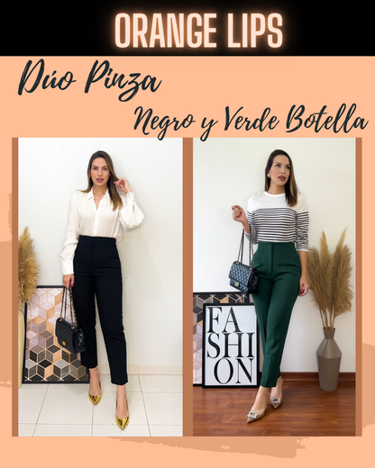 DUO PANTALON PINZA
