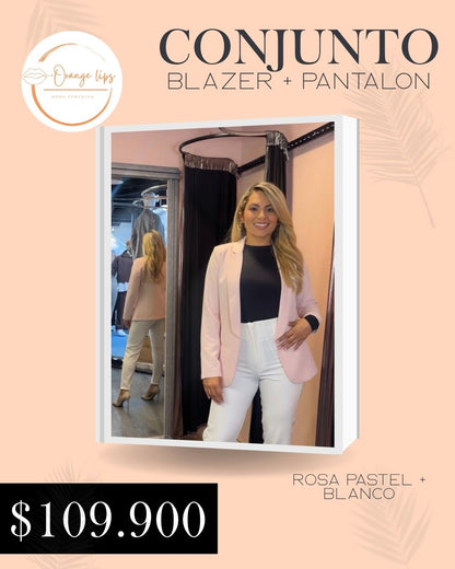 CONJUNTO PANTALON + BLAZER