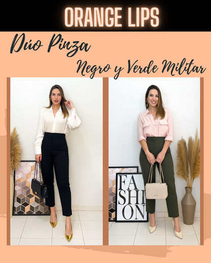 DUO PANTALON PINZA