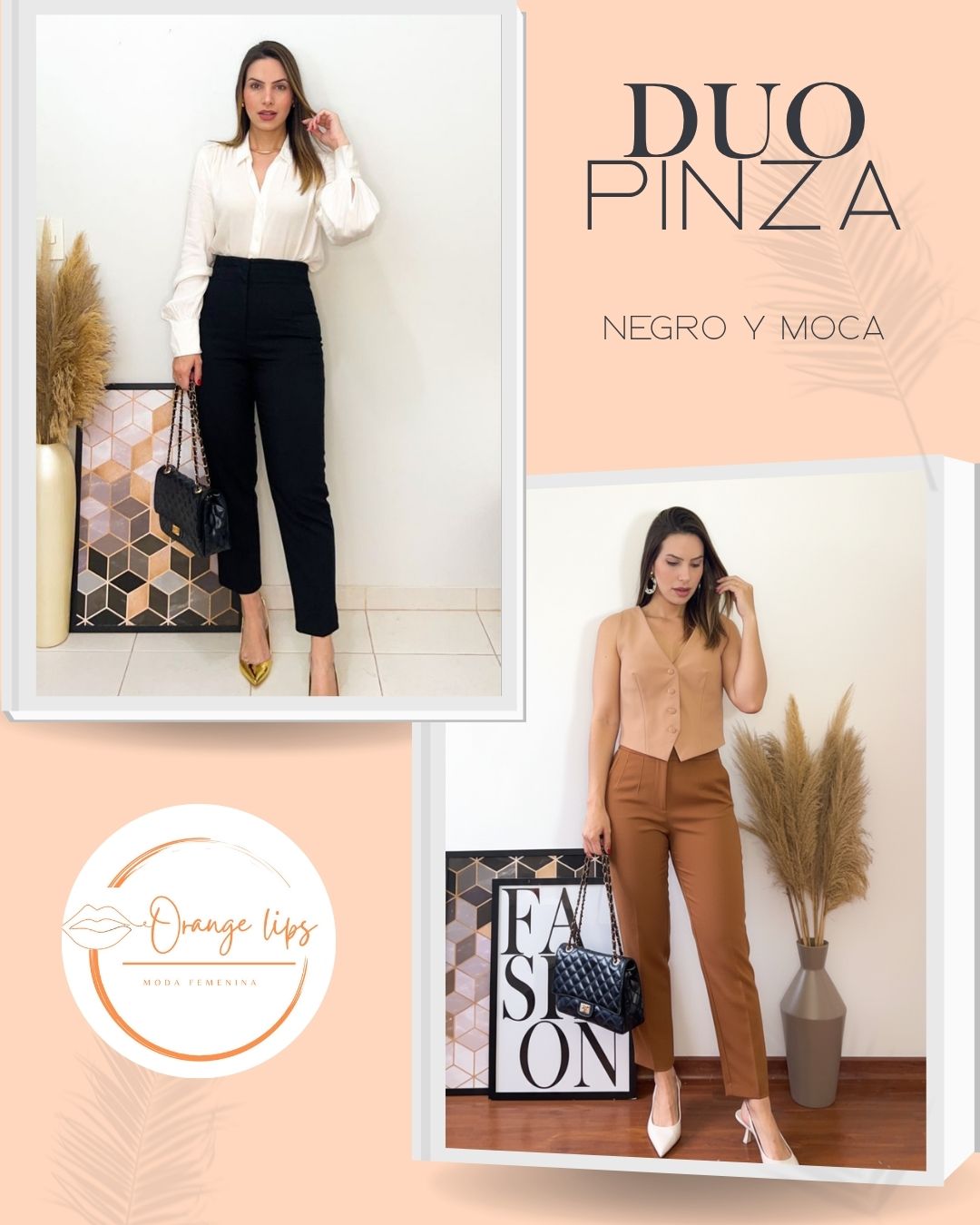 DUO PANTALON PINZA