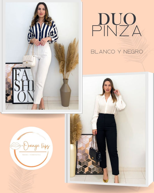 DUO PANTALON PINZA