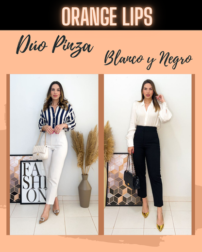 DUO PANTALON PINZA