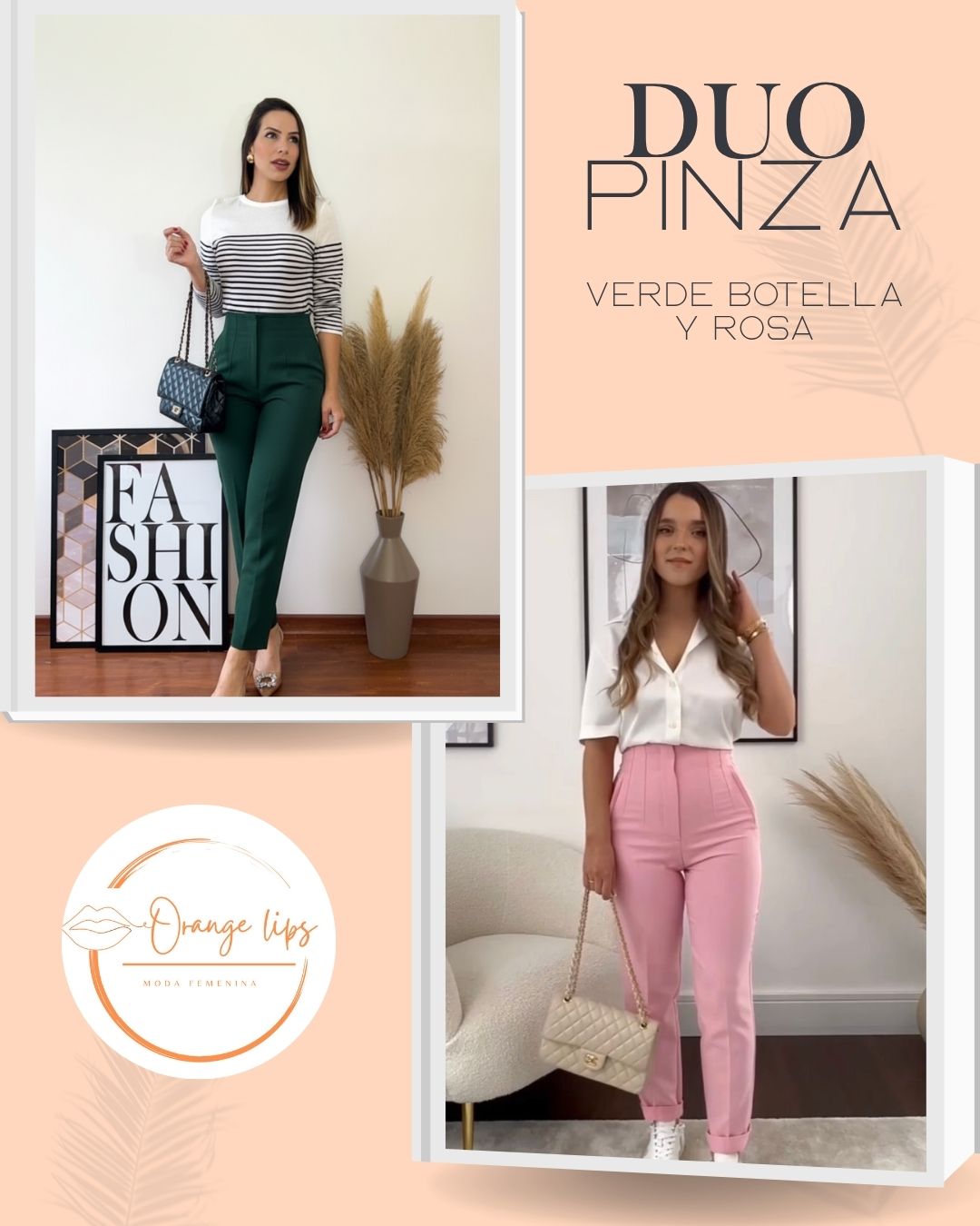 DUO PANTALON PINZA