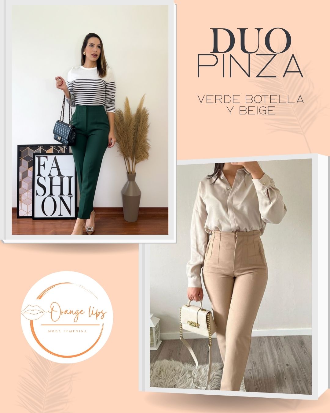 DUO PANTALON PINZA