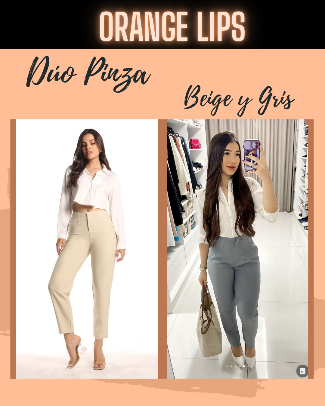 DUO PANTALON PINZA