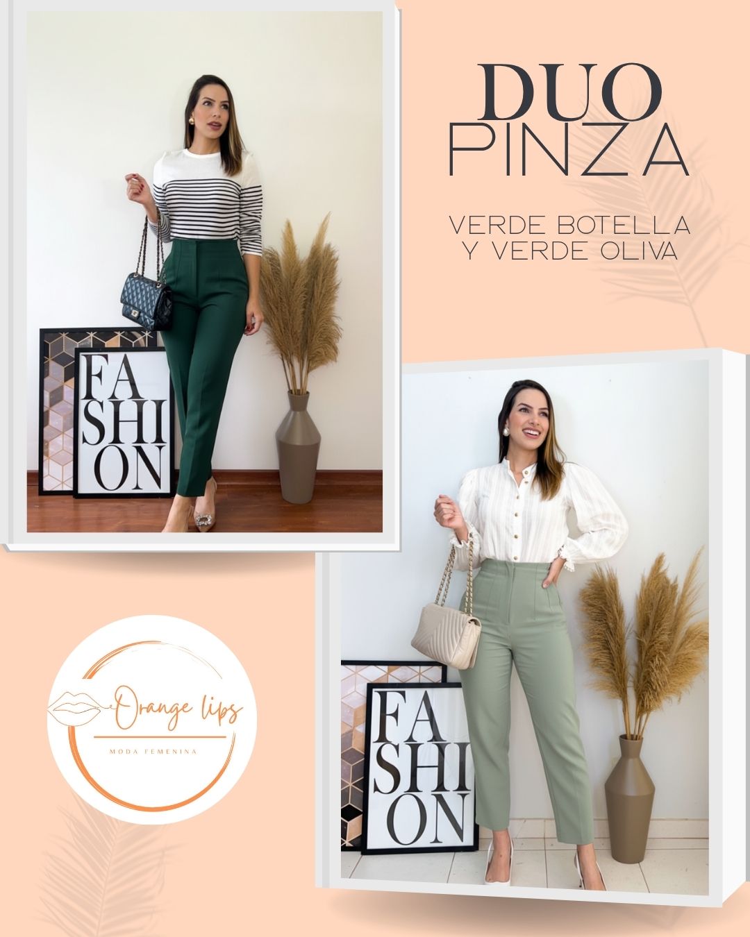 DUO PANTALON PINZA