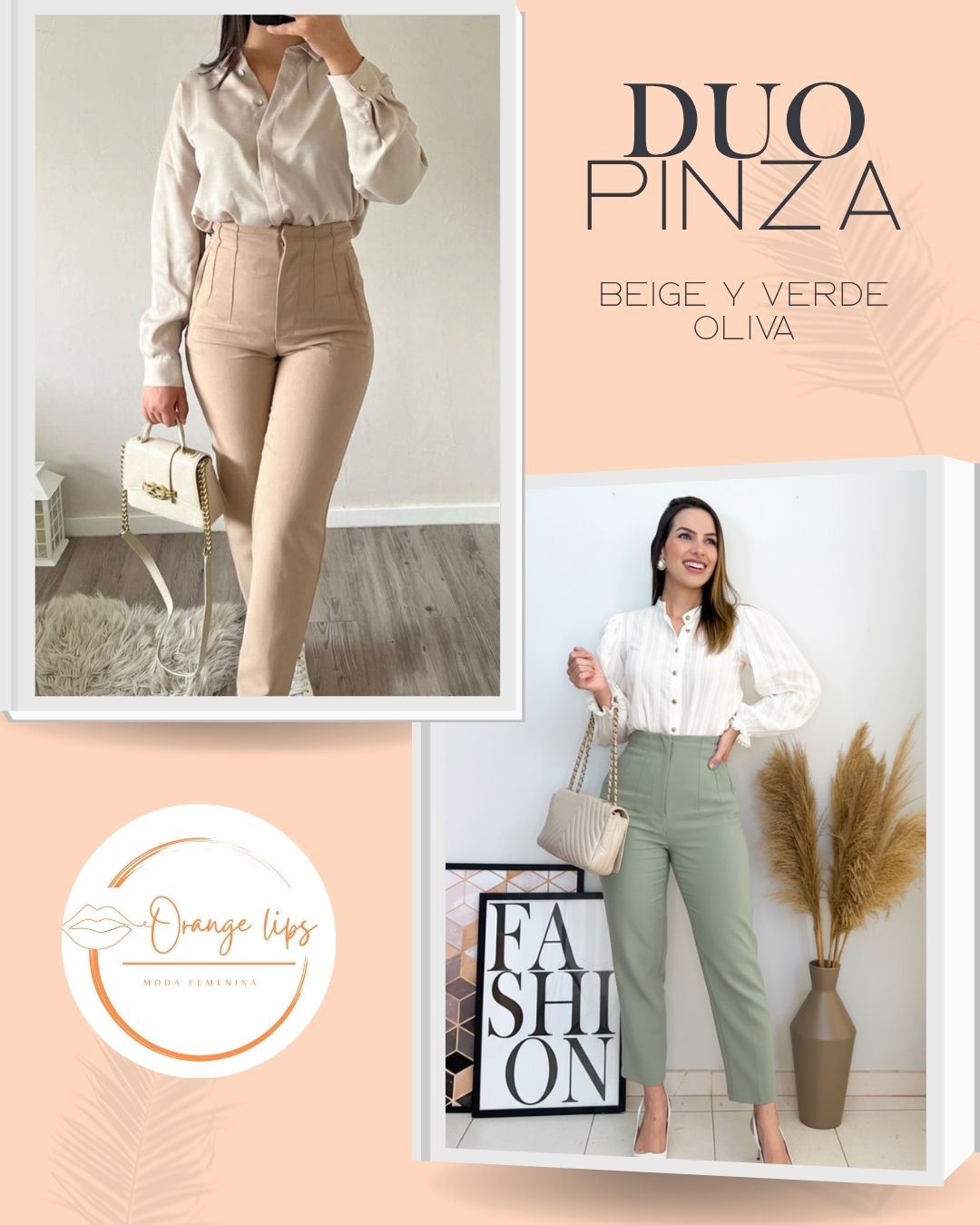 DUO PANTALON PINZA