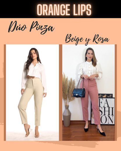DUO PANTALON PINZA