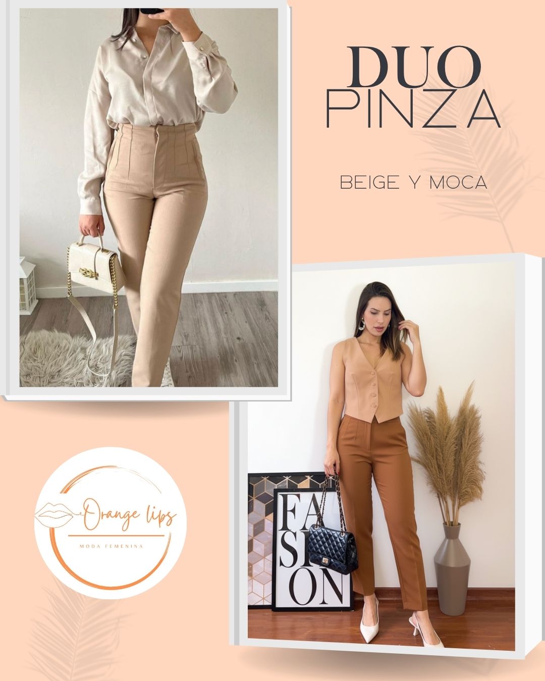 DUO PANTALON PINZA