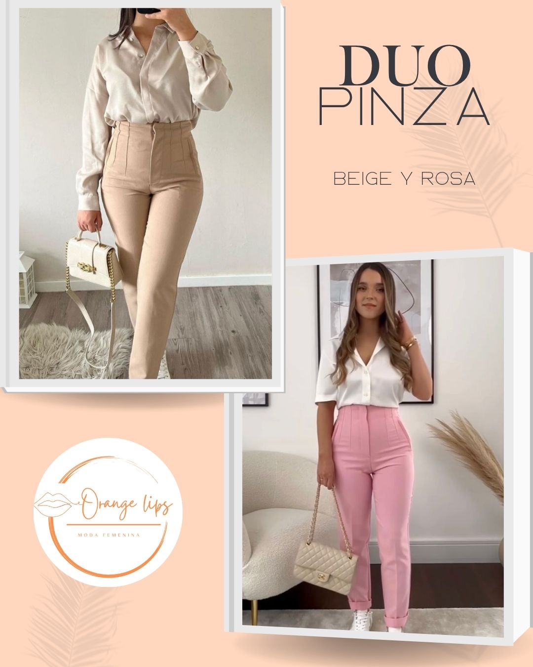 DUO PANTALON PINZA