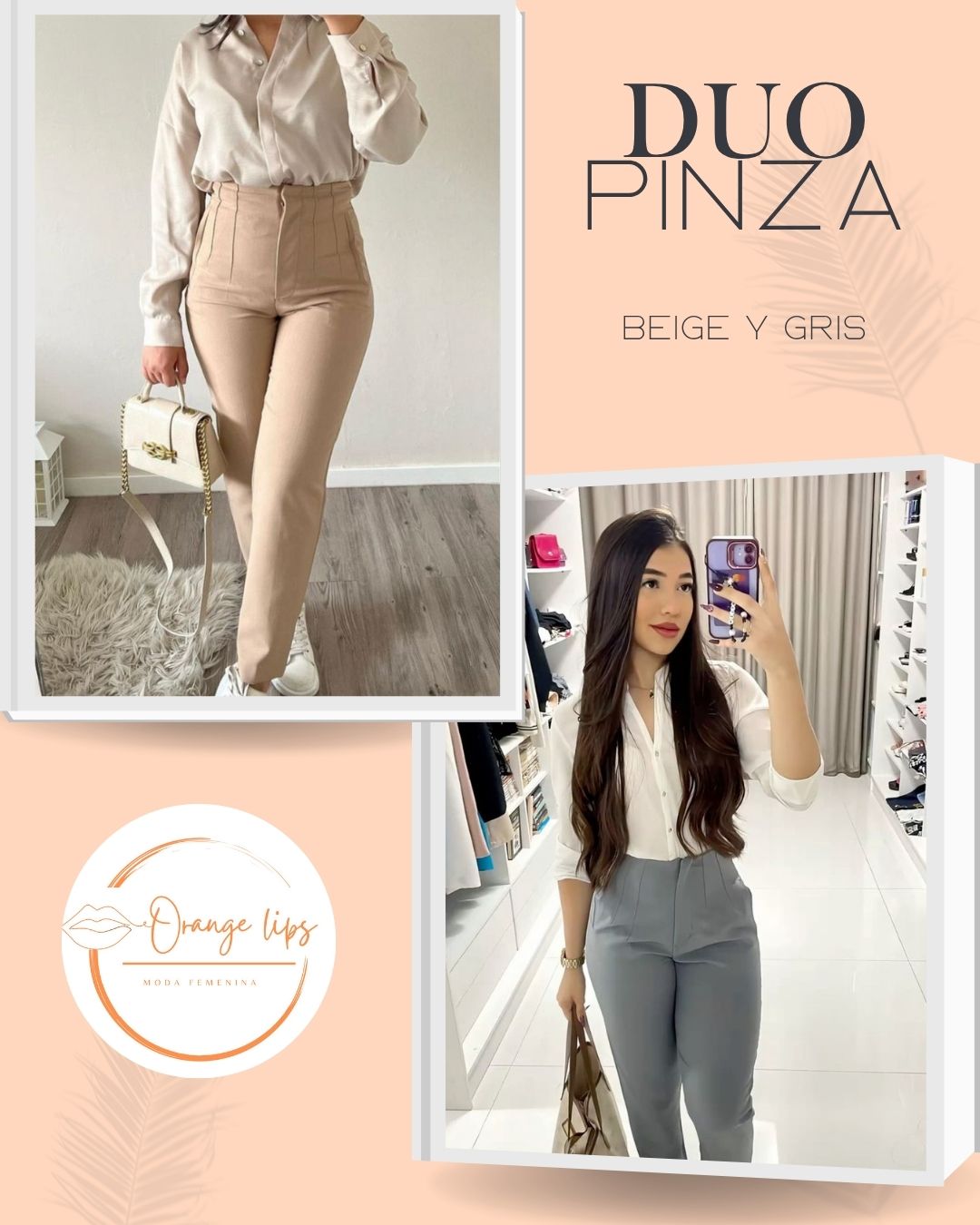 DUO PANTALON PINZA