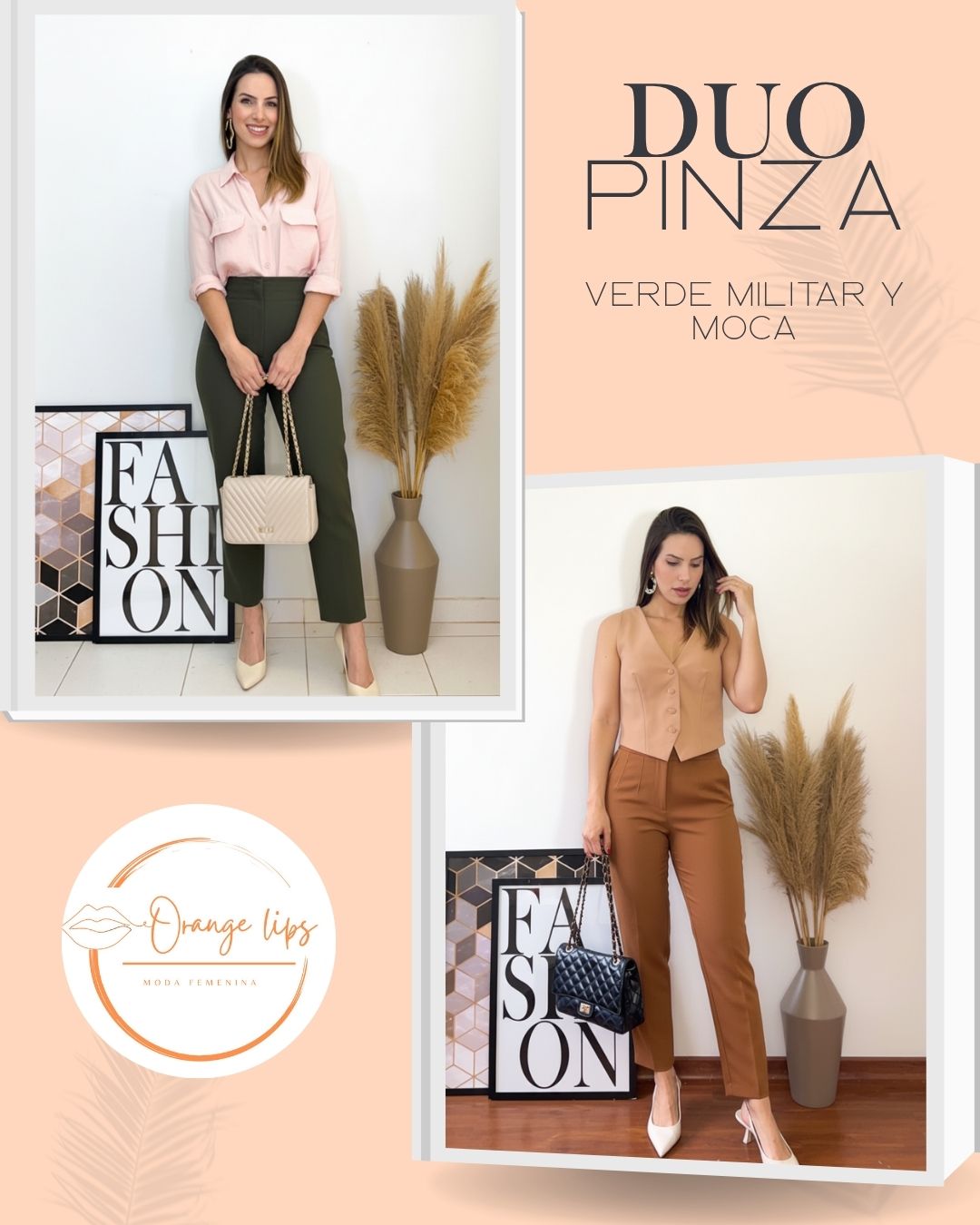 DUO PANTALON PINZA