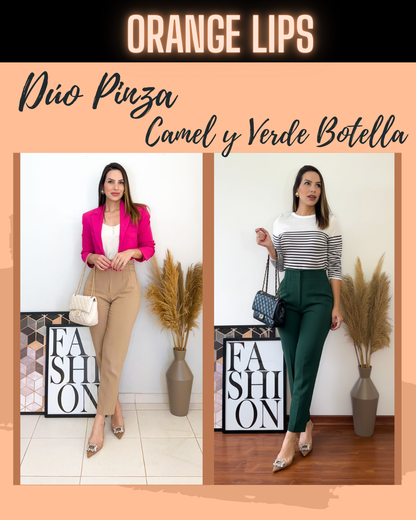 DUO PANTALON PINZA