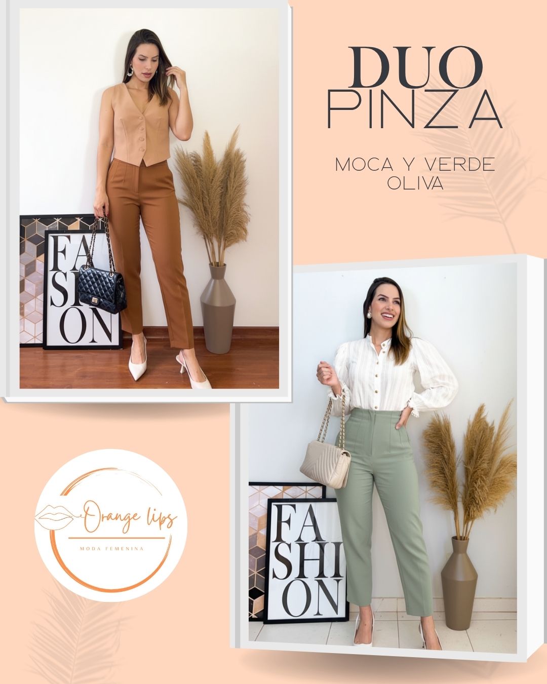 DUO PANTALON PINZA