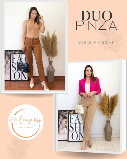 DUO PANTALON PINZA