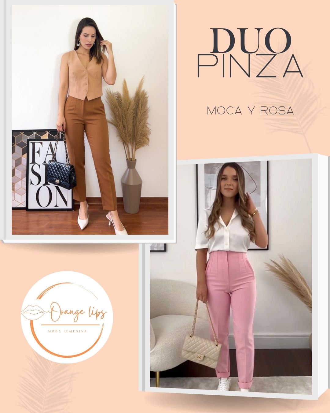 DUO PANTALON PINZA