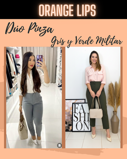 DUO PANTALON PINZA