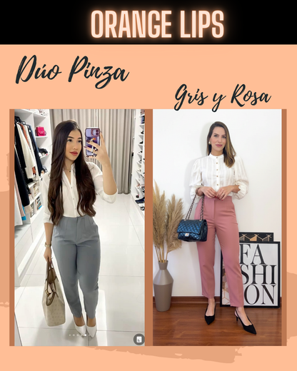 DUO PANTALON PINZA
