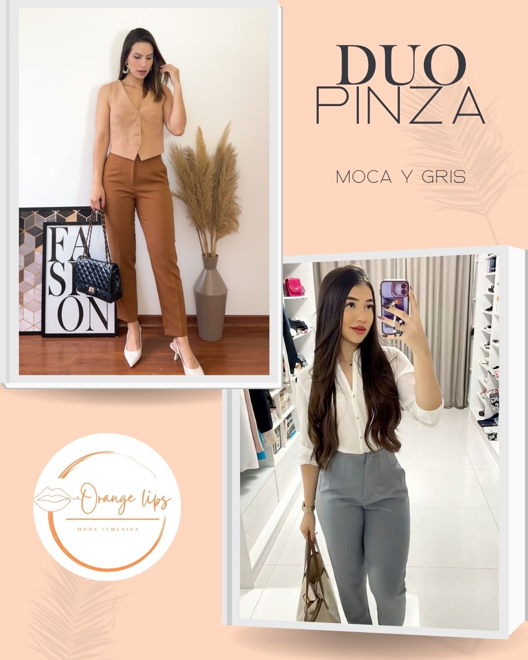 DUO PANTALON PINZA