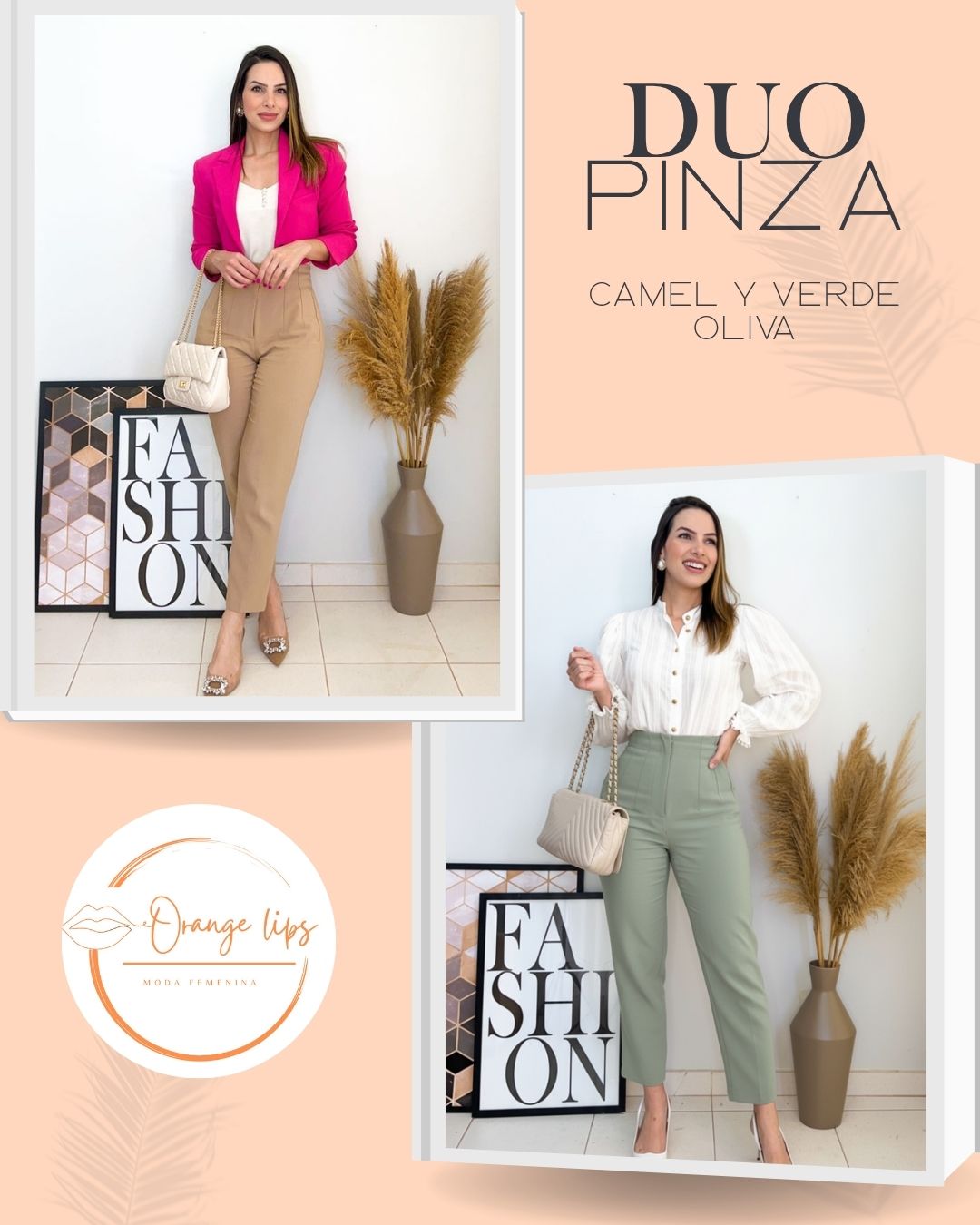 DUO PANTALON PINZA