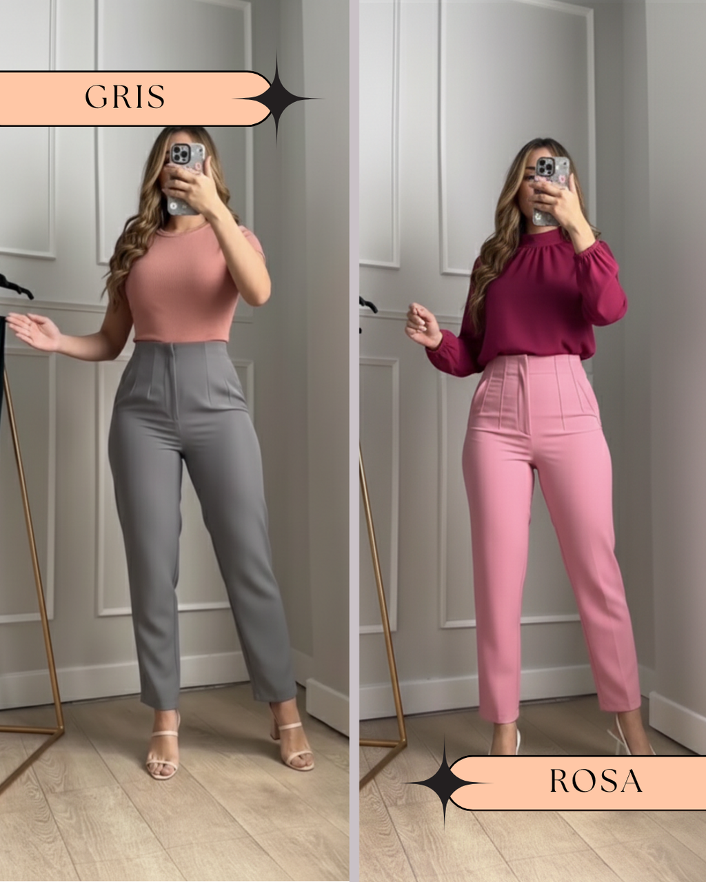DUO PANTALON PINZA