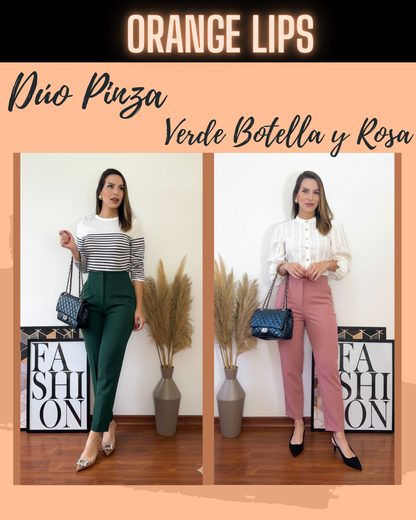 DUO PANTALON PINZA