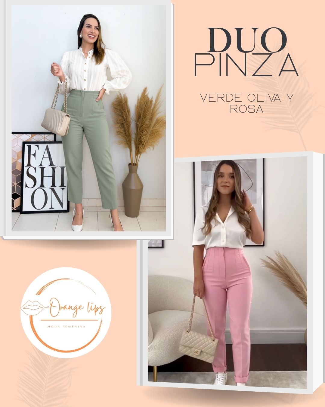 DUO PANTALON PINZA