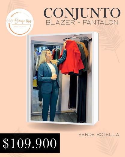 CONJUNTO PANTALON + BLAZER