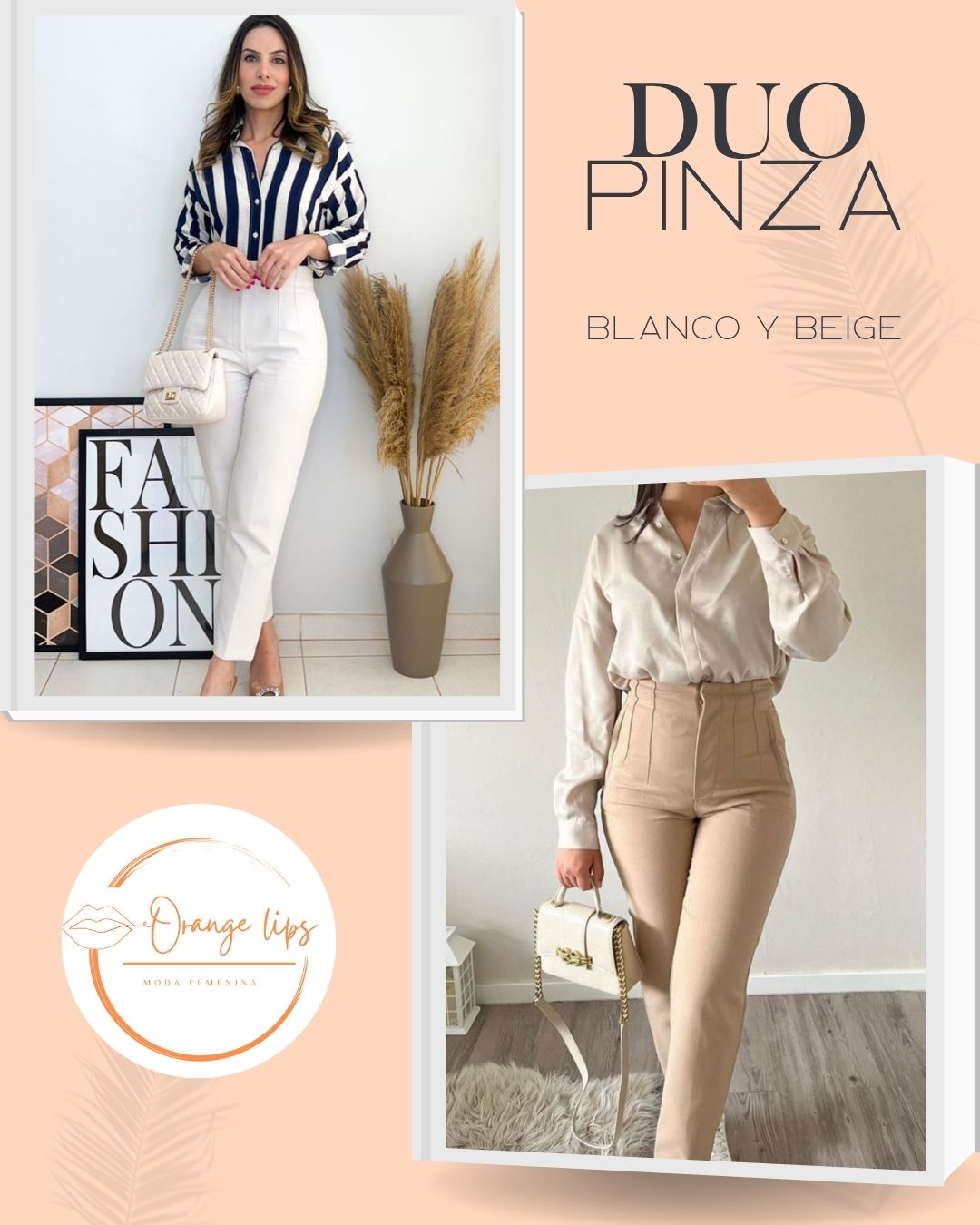 DUO PANTALON PINZA