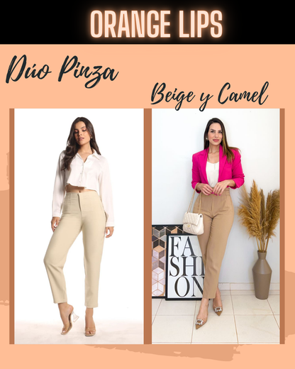 DUO PANTALON PINZA