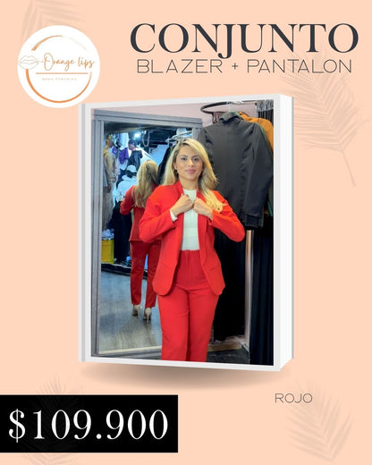 CONJUNTO PANTALON + BLAZER