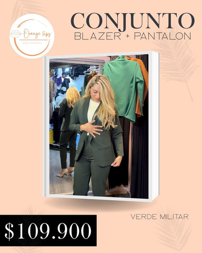 CONJUNTO PANTALON + BLAZER