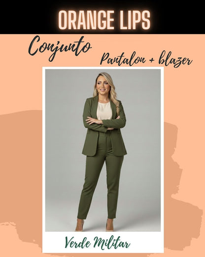 CONJUNTO PANTALON + BLAZER