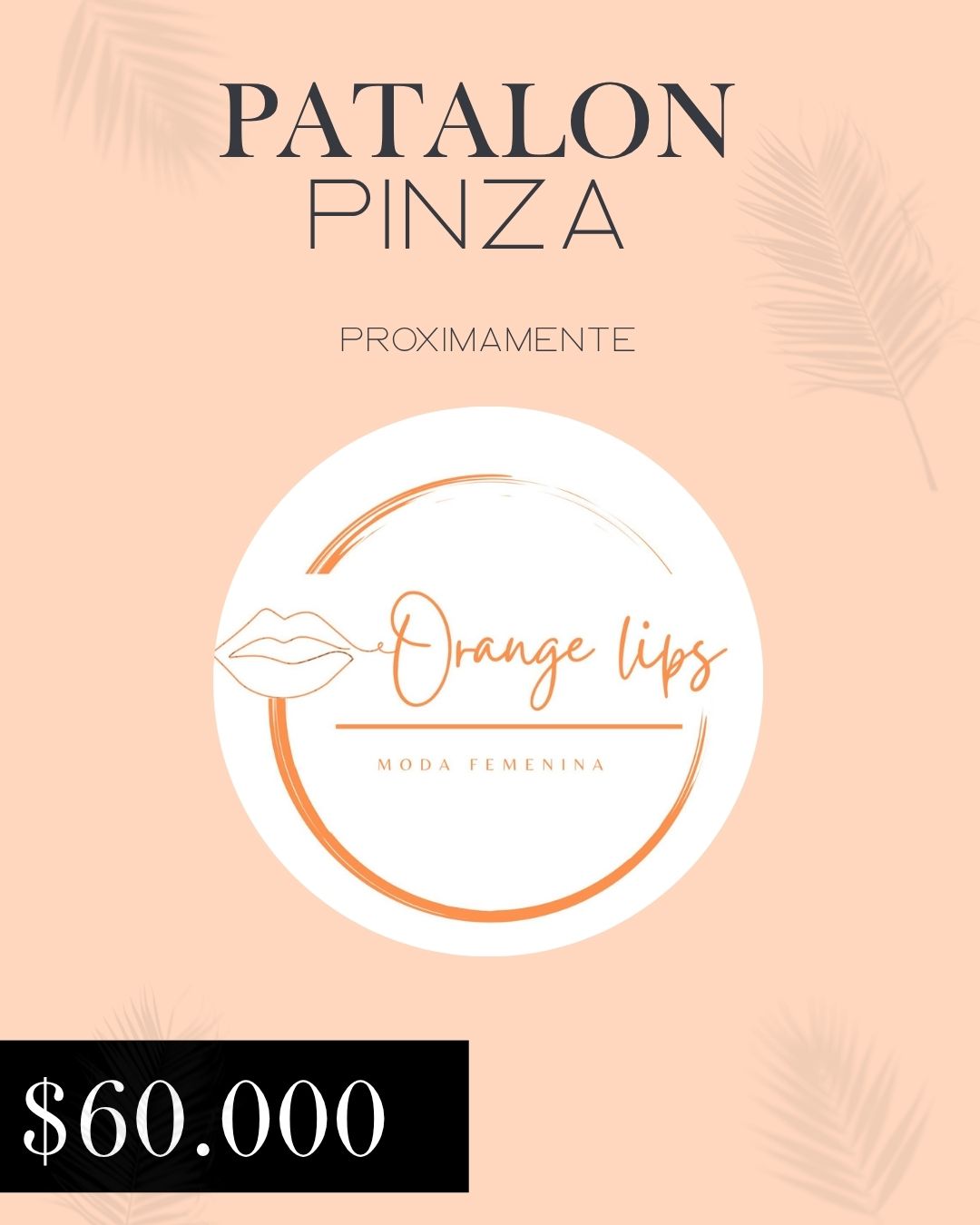 PANTALON PINZA INDIVIDUAL