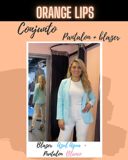 CONJUNTO PANTALON + BLAZER