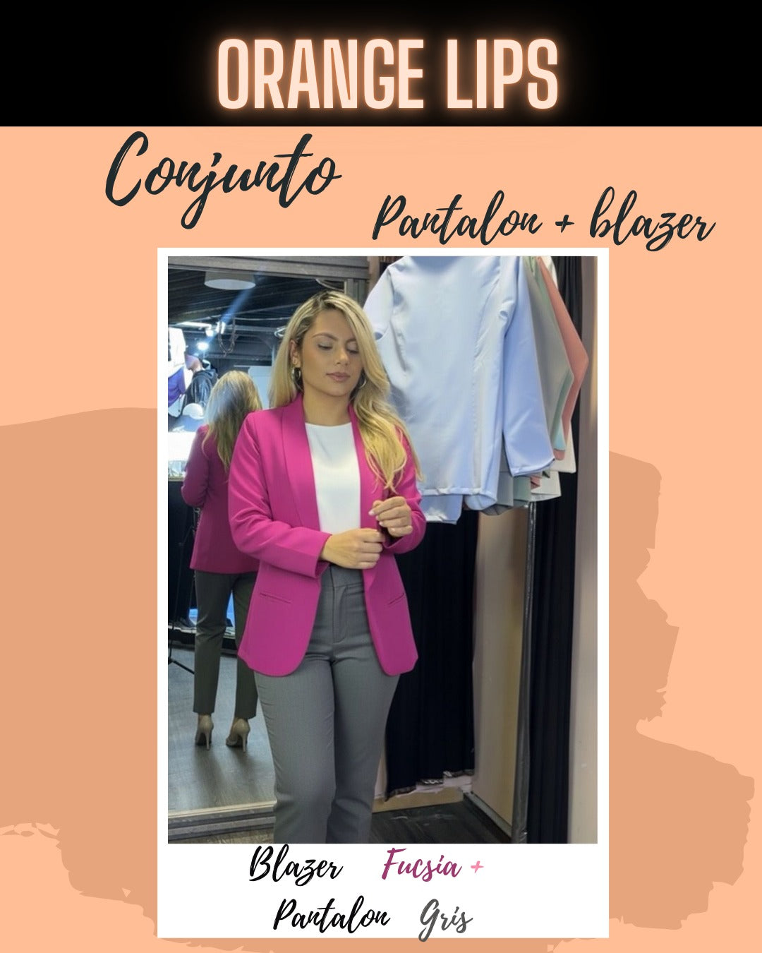 CONJUNTO PANTALON + BLAZER