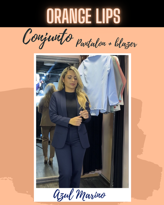 CONJUNTO PANTALON + BLAZER