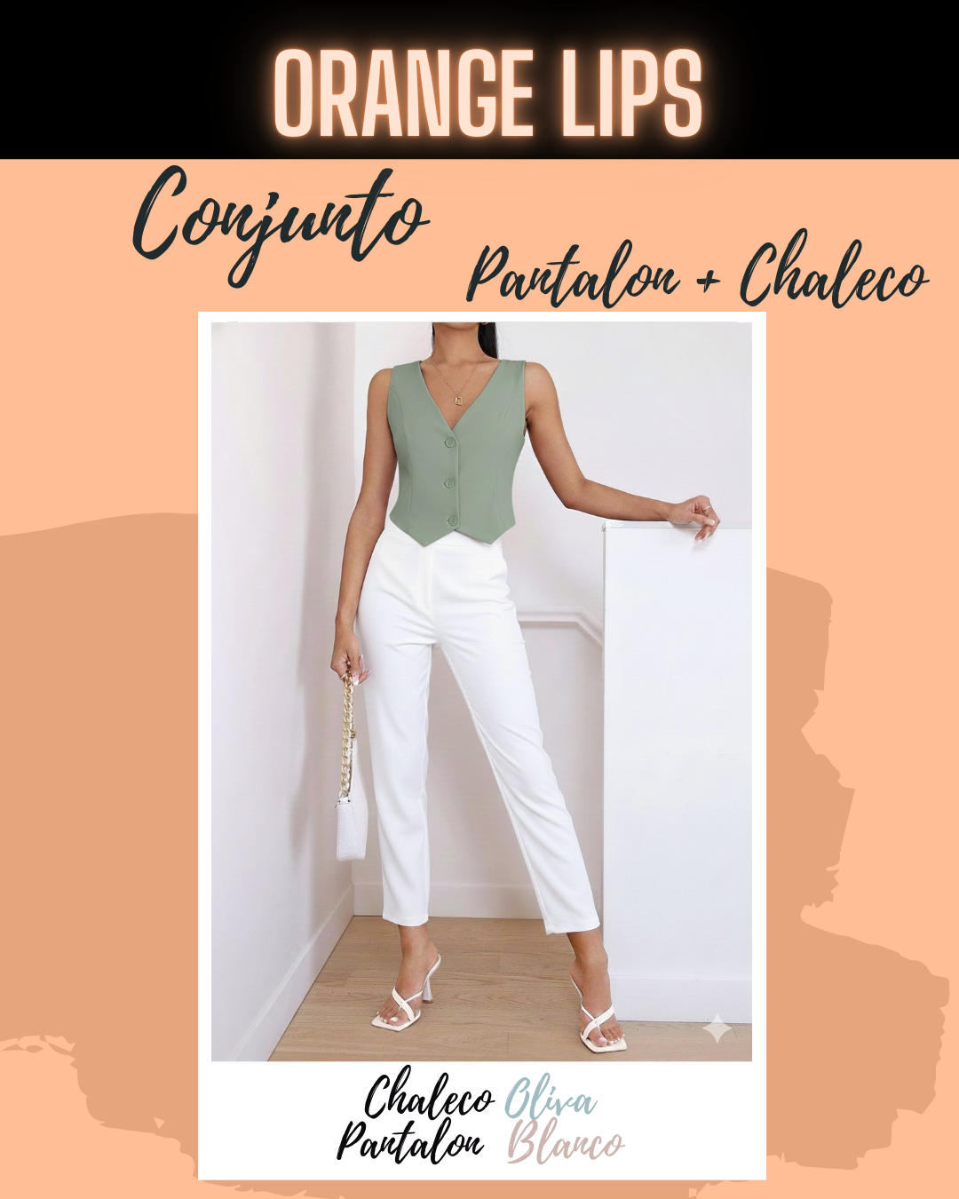 🔥 Conjunto Chaleco + Pantalón de Pinza: ¡Solo para los más rápidos!